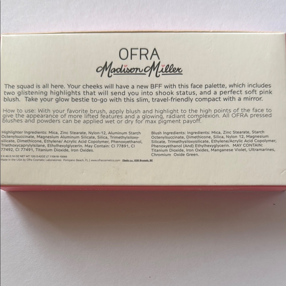 OFRA Madison Miller Midi Palette - MIDI PALETTE - MILLER SQUAD - Picture 2 of 5